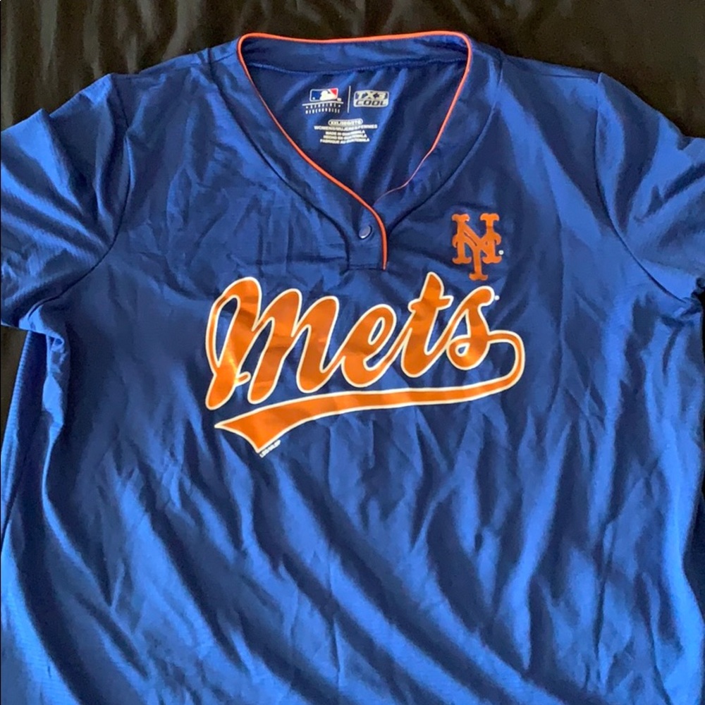 100% Authentic New York Mets Jersey Tee
